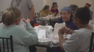 ‘It feels wonderful’: Creole Cuisine Concepts brings Thanksgiving feast to hundreds at New Orleans Mission
