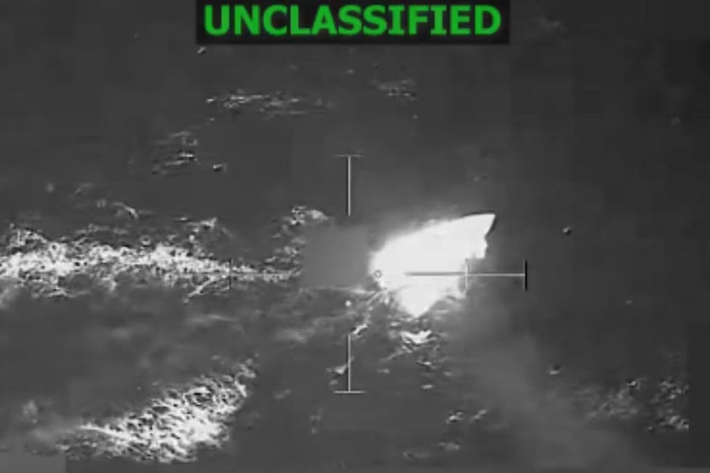 EEUU confirma ataque a "narcolancha" en el Pacífico y mueren tres personas