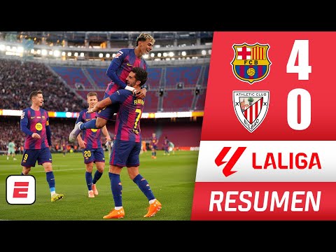 VIDEO: ver resumen y goles del partido, Barcelona vs Athletic Club (4