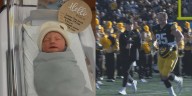 ‘Grayson got a game ball,’ Iowa DT Aaron Graves becomes father before Nebraska win