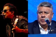 Andrés Calamaro frenó los cantitos contra el Chiqui Tapia en pleno recital y el público reaccionó