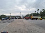 PC despliega 100 elementos por megabloqueo de transportistas