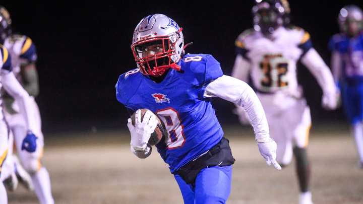 Pender football walks all over Hertford County in 3A playoffs