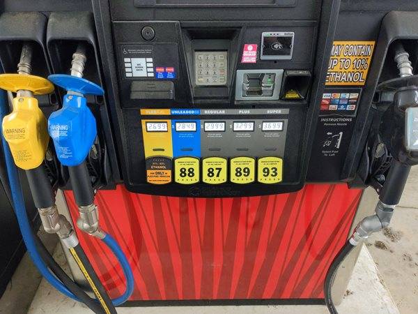 Gas prices fall in the region this week just in time fo Thanksgiving