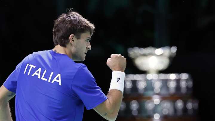 Italia se convierte en el primer finalista de la Copa Davis