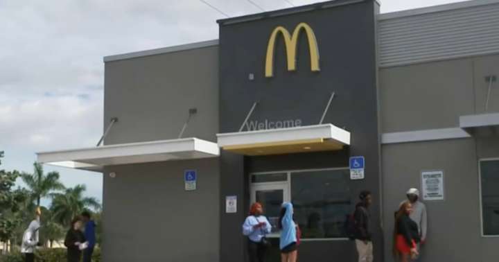 McDonald's cashier accused of pulling gun on customers after slow service complaint, Miami Gardens police say