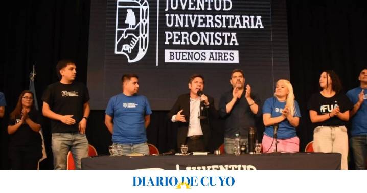 El sanjuanino Gómez participó, junto a Kicillof en la asunción de autoridades de JUP