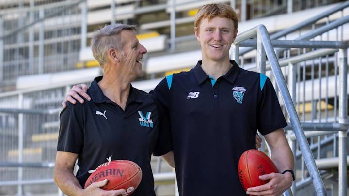 AFL draft 2025: Harry Dean bound for Carlton Blues, where the father-son academy is named after his dad, Peter Dean