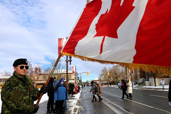 Photos: City of Peterborough Celebrates Veterans On 2025 Remembrance Day