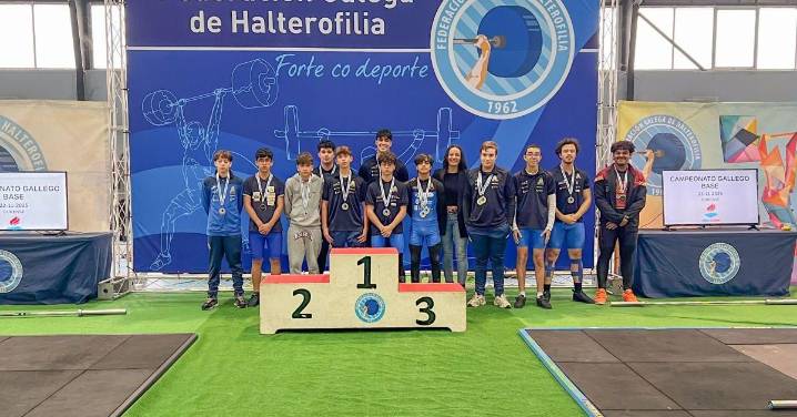 Los mejores halteras de base se dieron cita en Oira