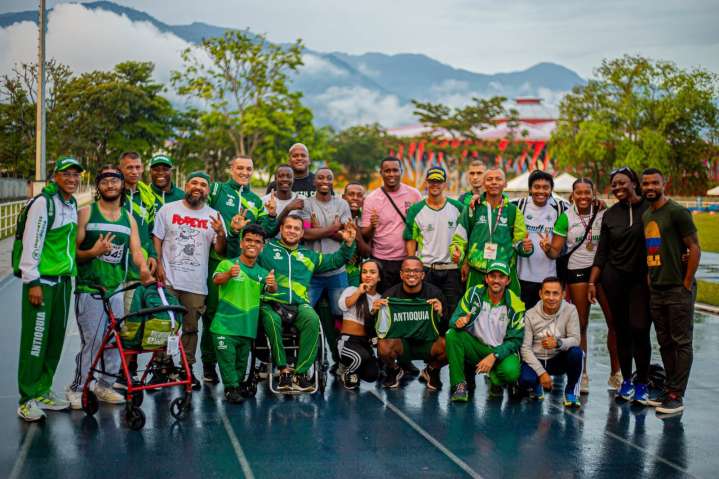 Antioquia firma una actuación histórica y conquista el Nacional de Para Atletismo en Ibagué