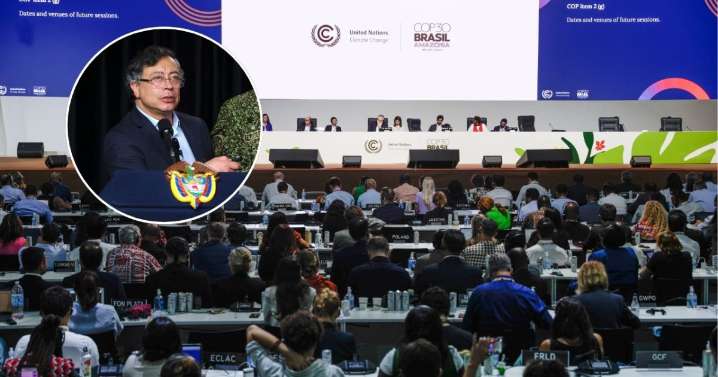 Petro se opone a documento aprobado por la COP30 sin referencia a combustibles fósiles