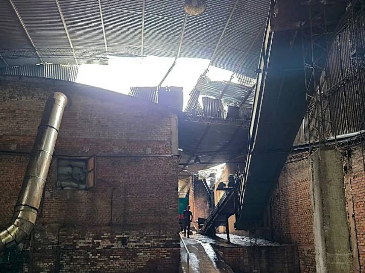 Temporal con fuertes ráfagas de viento provocó daños y anegamientos en la zona centro