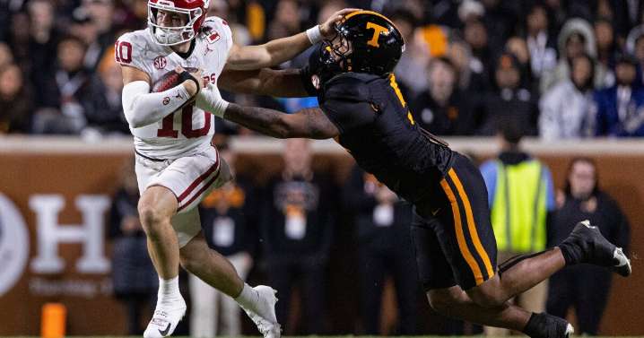 Mateer runs for decisive TD, leads No. 18 Oklahoma over No. 14 Tennessee 33