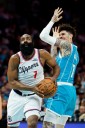Harden erupts for 55, Clippers rout Hornets 131-116 in Paul's likely last game in North Carolina