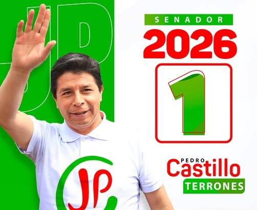 Pedro Castillo postula al Senado pese a proceso judicial y posible inhabilitación