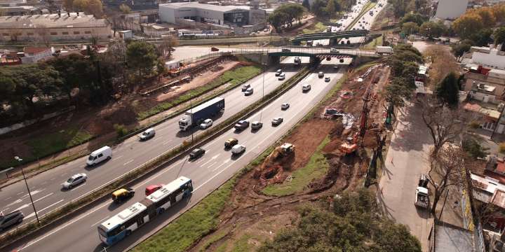 Vuelven a cerrar la autopista Dellepiane por obras: qué días y en qué horario no se podrá circular