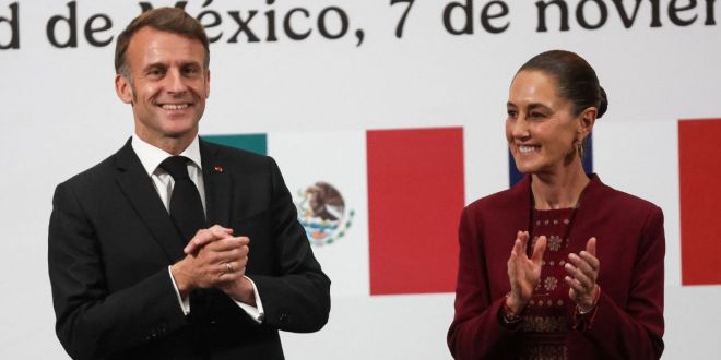 Sheinbaum y Macron sellan una “nueva etapa” en la relación México