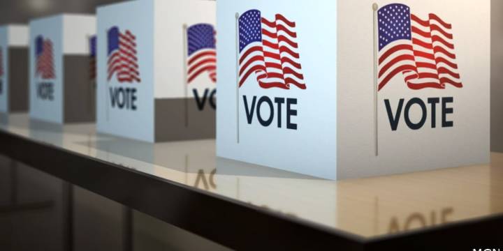 Voters in Northampton cast their vote for mayor