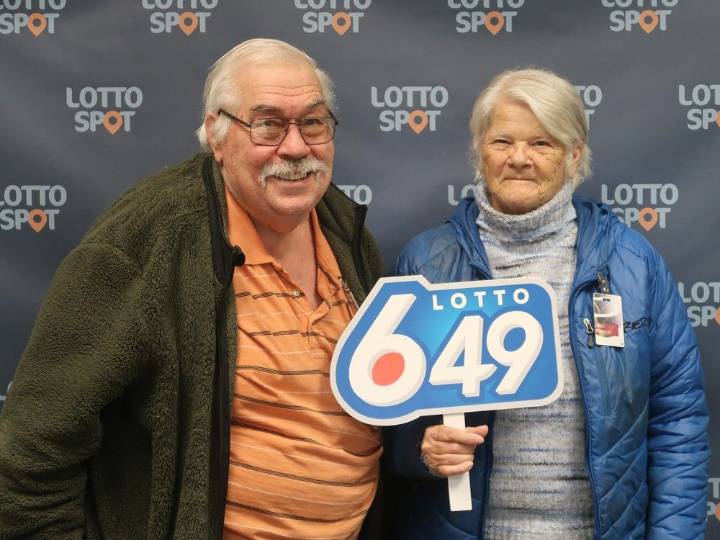 'Breathing easier': Northern Alberta couple win $1M Lotto 6/49 prize
