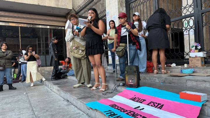 Protesta en Congreso de Chiapas: personas trans exigen ley de identidad de género y derechos básicos