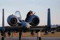 Air Force practices operating from cut-off bases in fierce future war