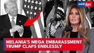 caught on cam: melania goes frost-cold as trump’s oval office clapfest explodes