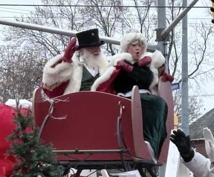 Thousands of people attended Sunday's North Bay Santa Claus parade.