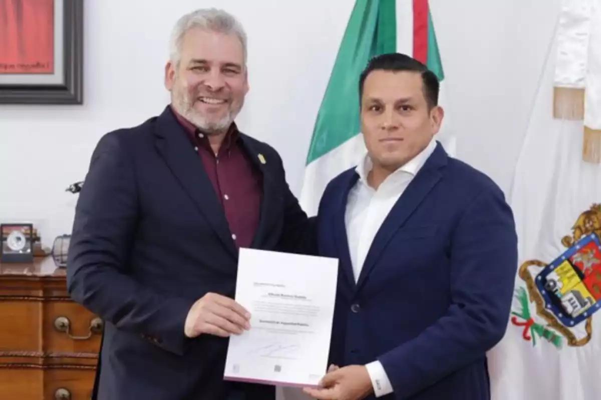 Michoacán tiene nuevo secretario de Seguridad: José Antonio Cruz Medina asume el cargo