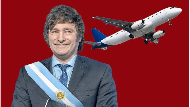Javier Milei inicia su viaje número 14 a Estados Unidos y suma una escala en Bolivia