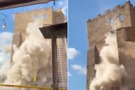 Worker Seriously Injured, Another Trapped After Tower Partially Collapses