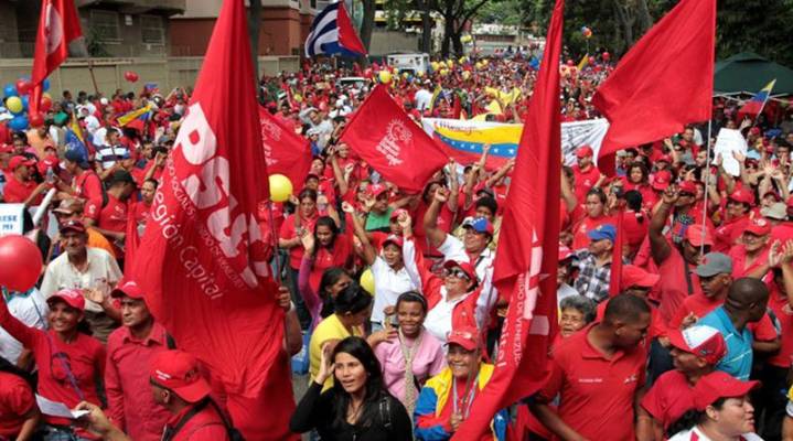 Psuv convoca a gran movilización de símbolos patrios