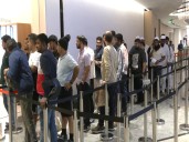 iPhone 17 series sale draws long queues outside in Bengaluru