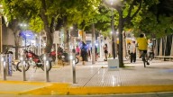 Más puntos seguros y continuidad en las obras del centro comercial a cielo abierto en Puerto San Martín