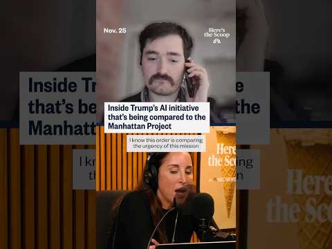 Inside Trump's AI initiative that's being compared to the Manhattan Project