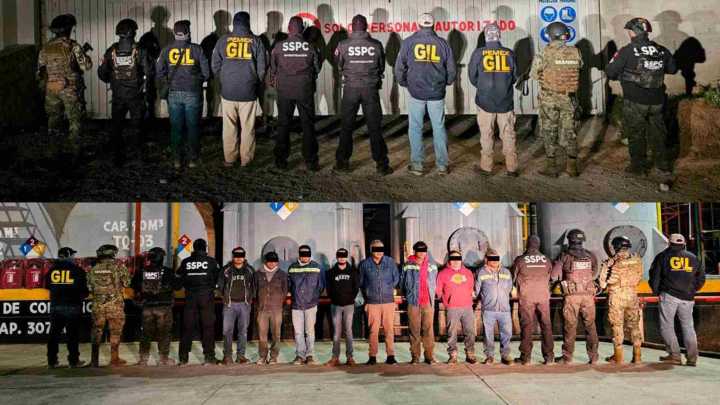 250 Mil Litros de Hidrocarburo son Asegurados en Operativo en Veracruz; Hay Ocho Detenidos