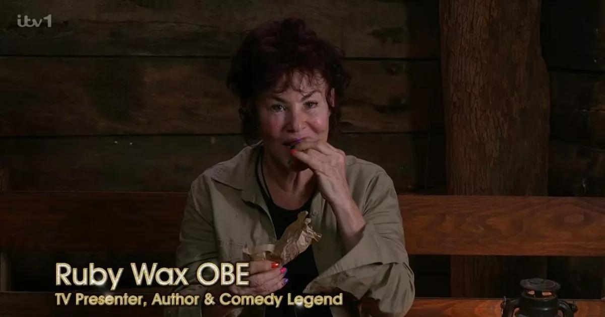 I'm A Celeb viewers divided as Ruby Wax steals bag of sweets for herself