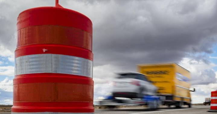 Center lane divider installation on Canyon Springs Road set for Saturday