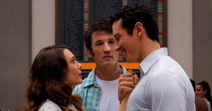 Review: Set in a comic afterlife, 'Eternity' spreads out a couple's post