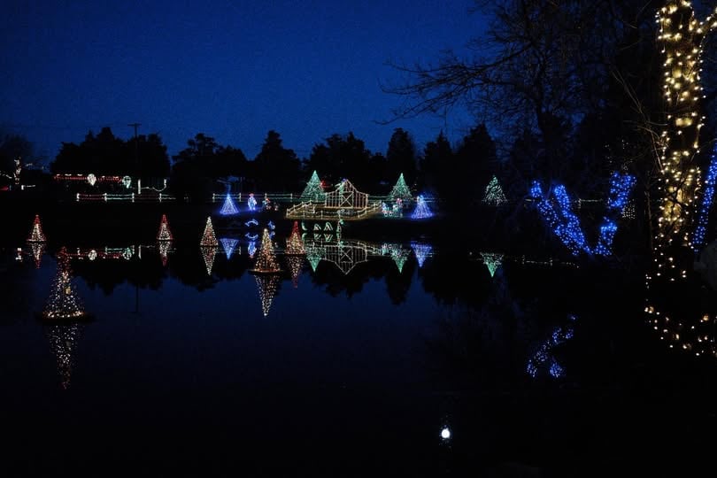 Johnson’s Corner Farm brings family fun with Christmas lights and hayrides