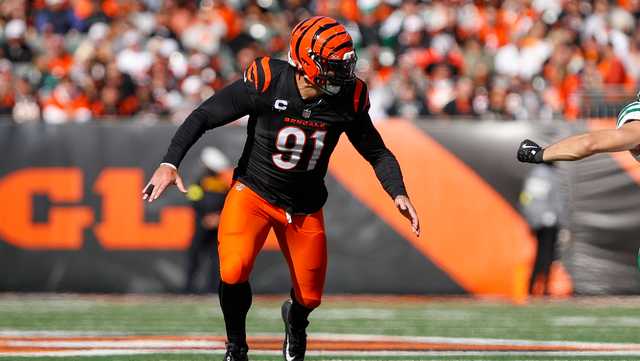 Bengals' Hendrickson, Wilson headline inactive players ahead of Week 9 clash vs. Chicago