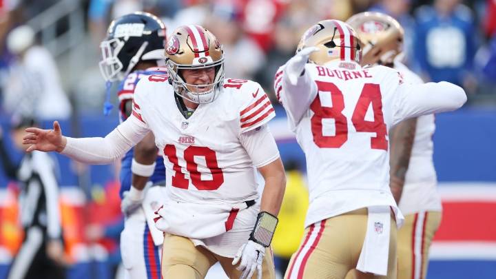 How PFF graded QB Mac Jones, 49ers in Week 9 win vs. Giants