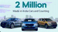 Skoda Auto Volkswagen India celebrates 2 Million vehicles made locally