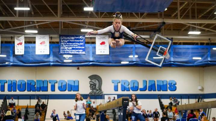 PSD Stars senior gymnast voted Blue FCU Athlete of Week