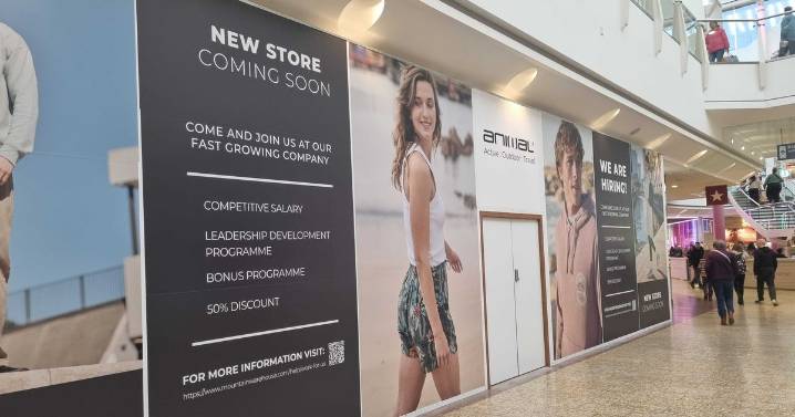 Signage for new Animal store spotted at The Mall Cribbs Causeway