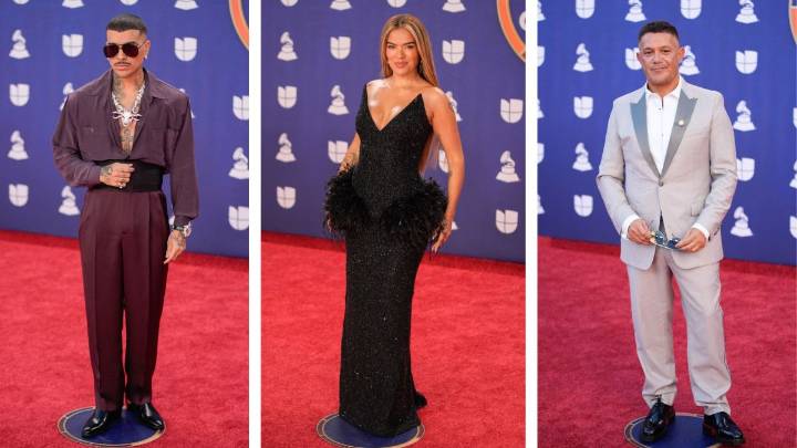 Latin Grammy 2025: Los mejores looks de la alfombra roja