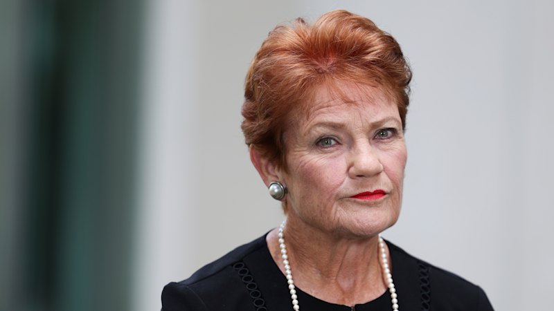 Pauline Hanson attacks Coalition at Donald Trump’s Mar-a-Lago as she closes on Sussan Ley in polls