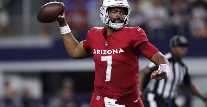 Cardinals officially bench Kyler Murray for Jacoby Brissett ahead of Seahawks game