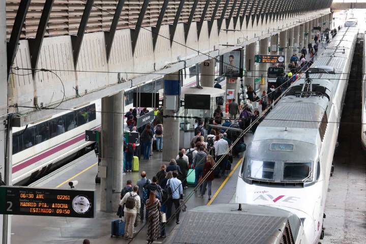 Los trenes MD Cádiz-Sevilla retoman su servicio pero los Cercanías permanecen suspendidos en la capital