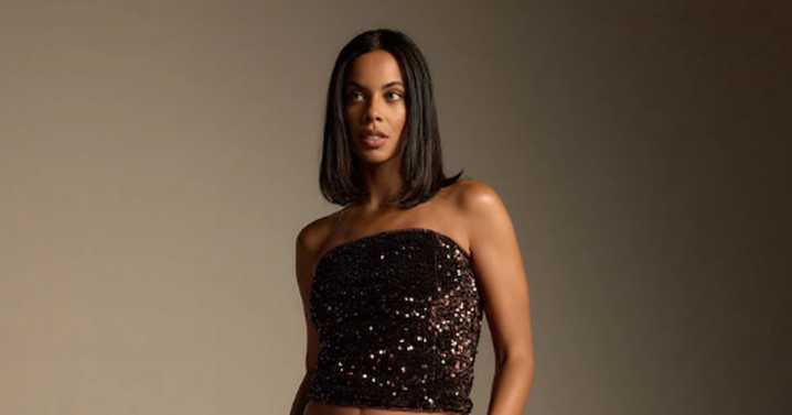 Rochelle Humes unveils new Christmas party collection with Next